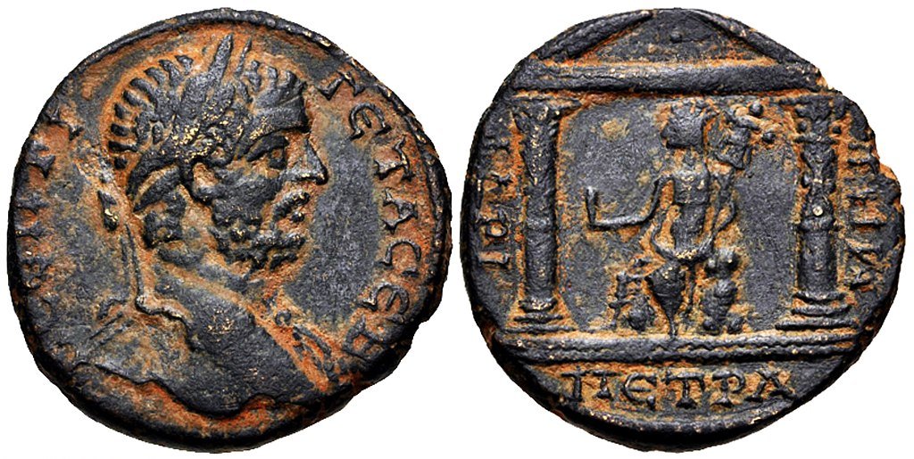 moneda de bronce romana