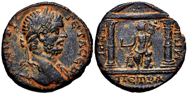 moneda de bronce romana
