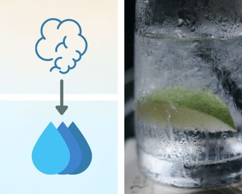 Condensación del vapor de agua a agua líquida
