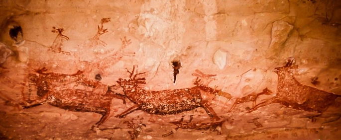 Pintura rupestre Baja California Sur