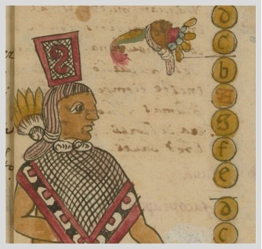 detalle del calendario azteca