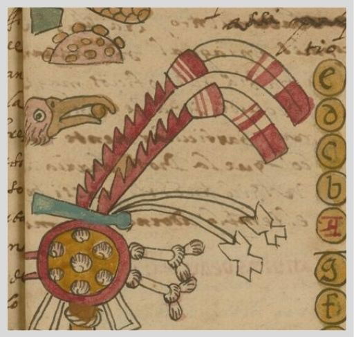 detalle del calendario azteca