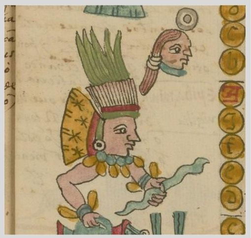 detalle del calendario azteca