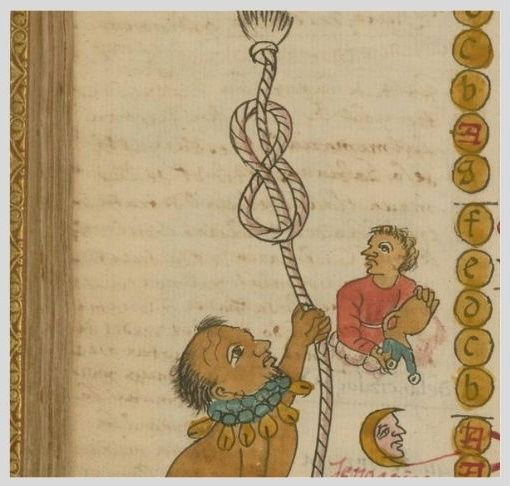 detalle del calendario azteca