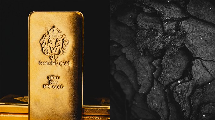 Oro y carbono - Dos elementos y sustancias puras