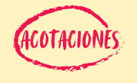 Acotaciones