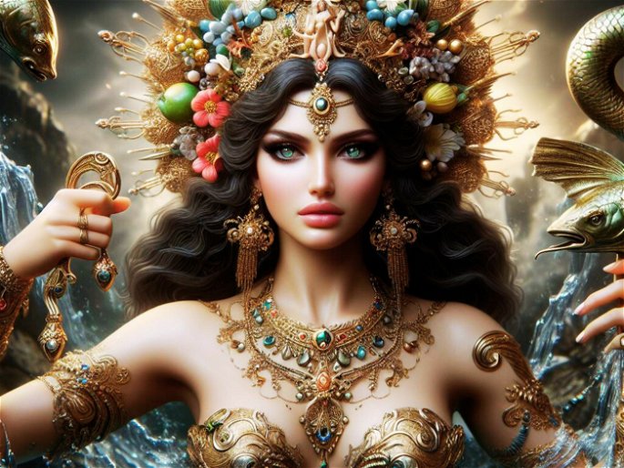 Anahiti, diosa persa de la guerra del agua