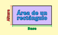 Área de un rectángulo: fórmula y ejercicios resueltos