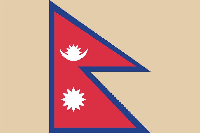 bandera de Nepal