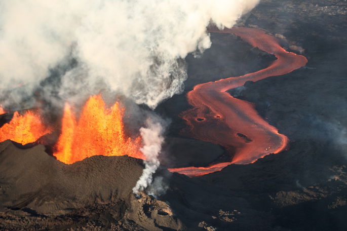 Fenómenosnaturales. Erupciones volcánicas
