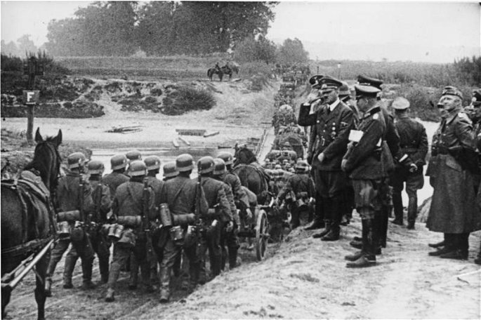 invasión alemana militar