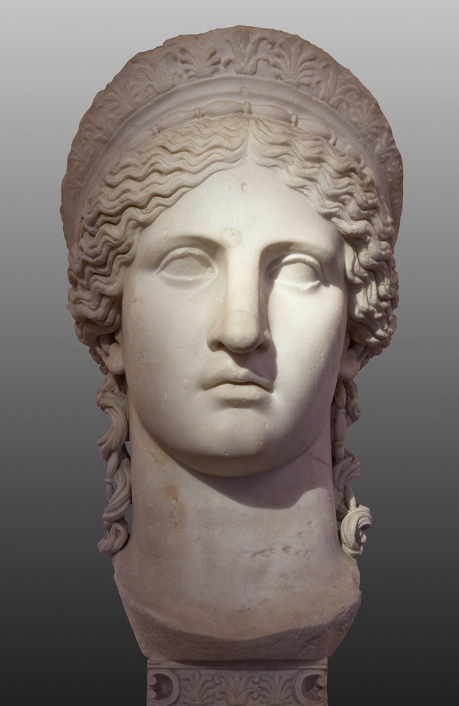 Hera Ludovisi. Museo Nacional Romano Palazzo Altemps, Roma