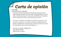 Carta de opinión