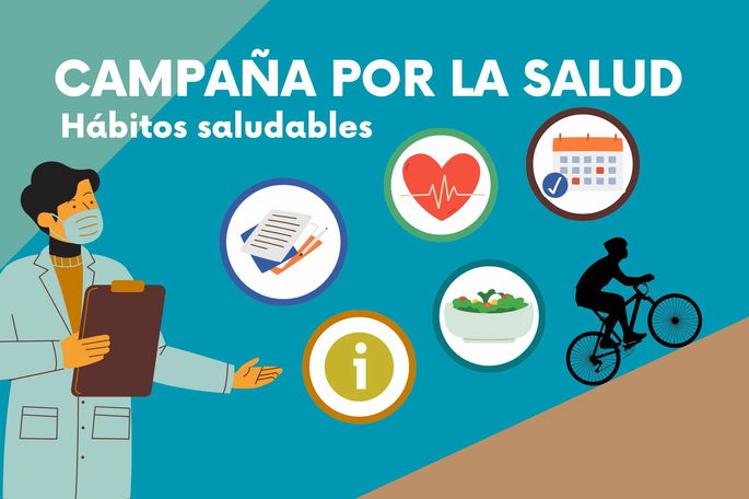 Cartel de prevención sobre la salud