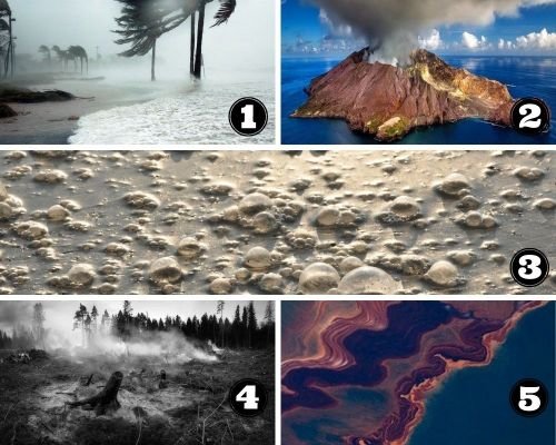5 fuentes naturales de contaminación del agua
