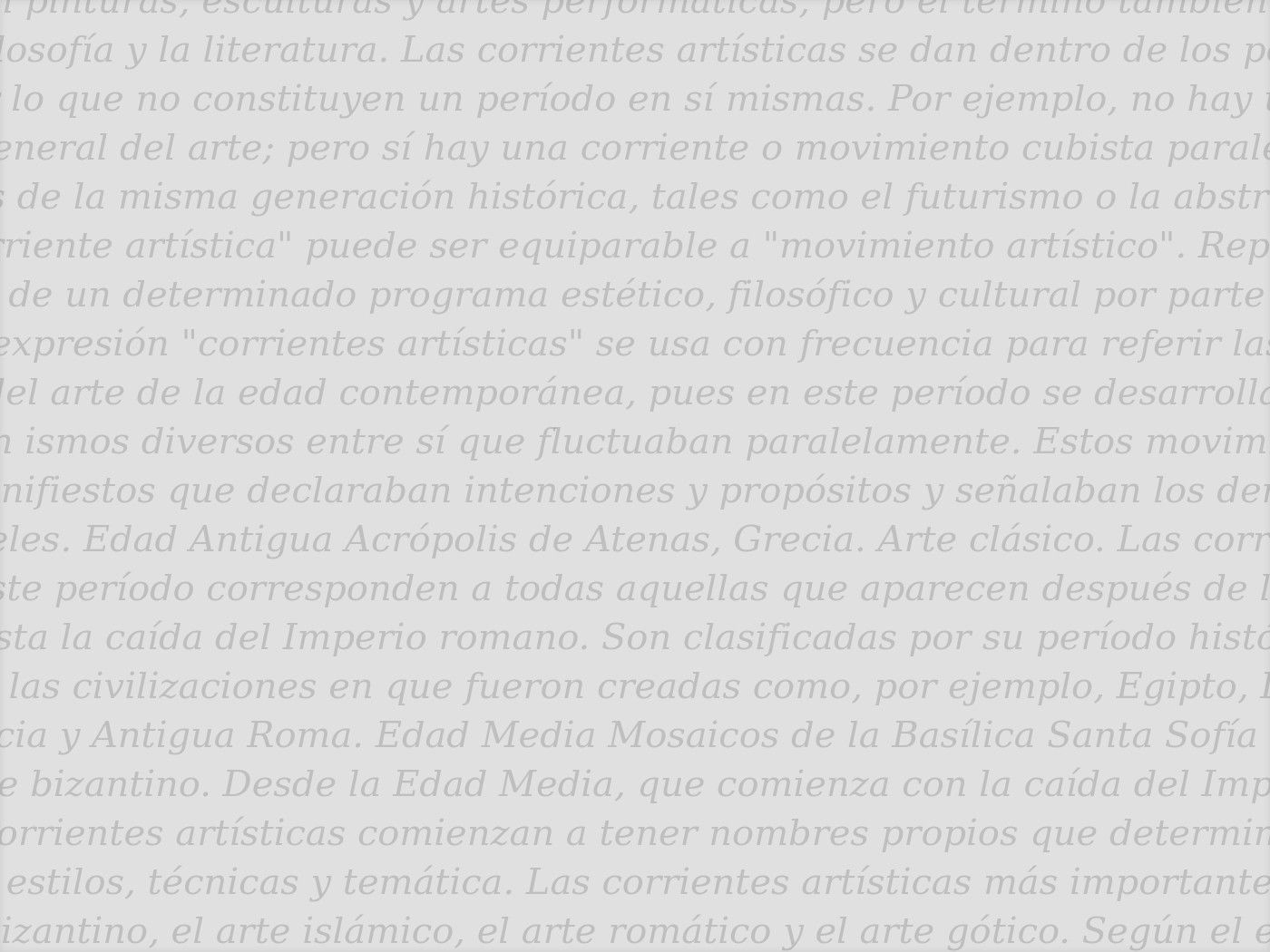 Principales Corrientes Artísticas Qué Son Cuáles Y Ejemplos Enciclopedia Significados 1971