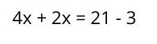 Ecuación de primer grado con una incógnita