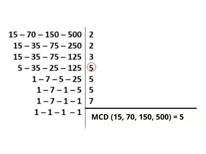 ejercicio15: mcm y mcd