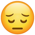 Sad emoji