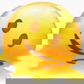 emoji de la cara derretida