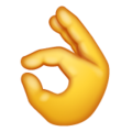Emoji-hand ok