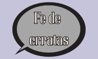 Fe de erratas