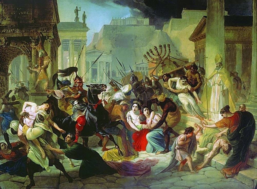 Saqueo a Roma 455 Genserico
