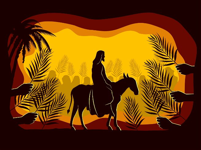 Jesús en el desierto