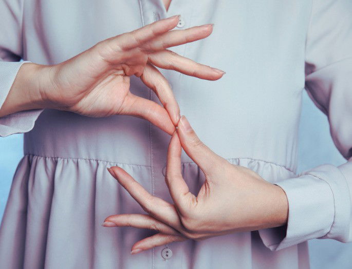 Lenguaje de signos son manos