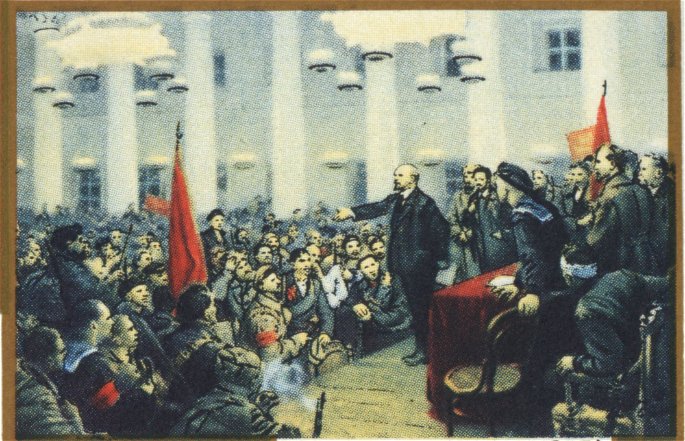 Lenin y soviets organizados