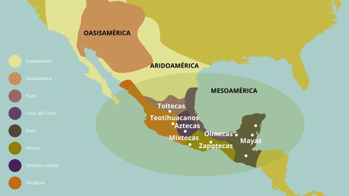 mapa mesoamérica