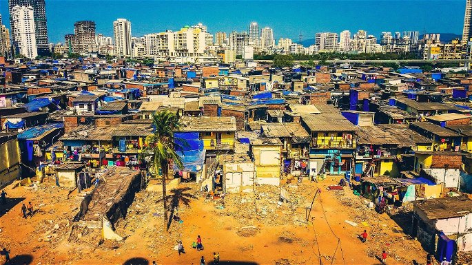 barrios distintos en Mumbai