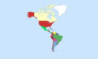 Países de América y sus capitales (listado completo)