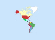Países de América y sus capitales (listado completo)