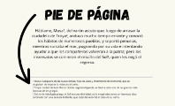 Pie de página