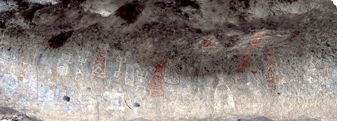 Símbolos rupestres en Sonora