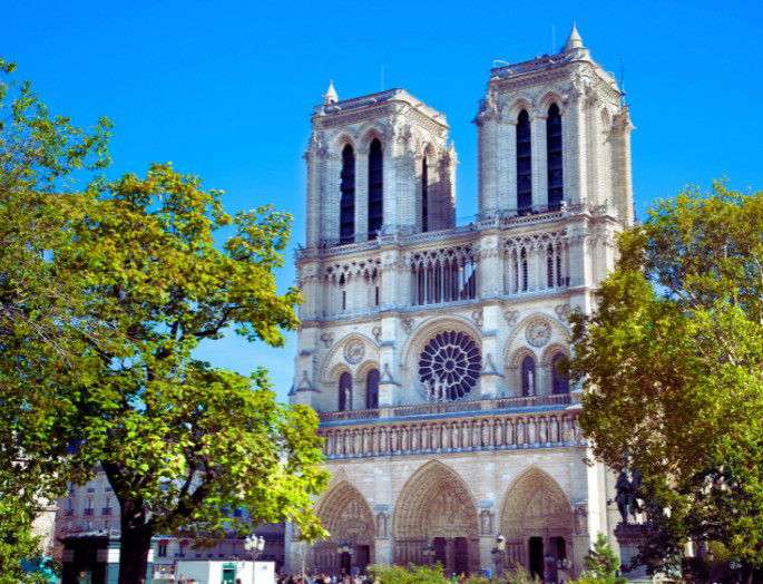 Catedral de Notre Dame, construía en París entre el 1163 y el 1260