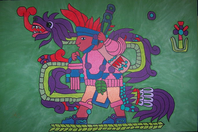 dioses aztecas: Quetzalcoátl Kukulcán