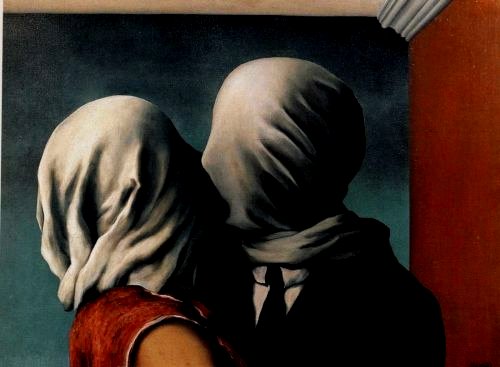 Los amantes-Magritte