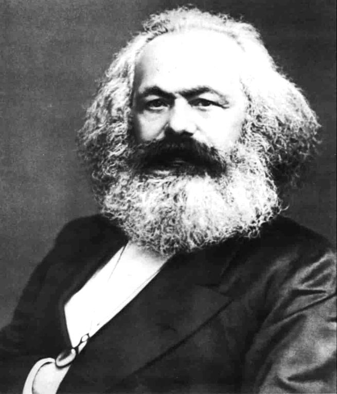 Retrato de Karl Marx