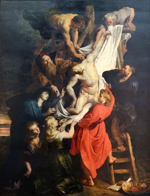 rubens descendimiento de cristo 1614
