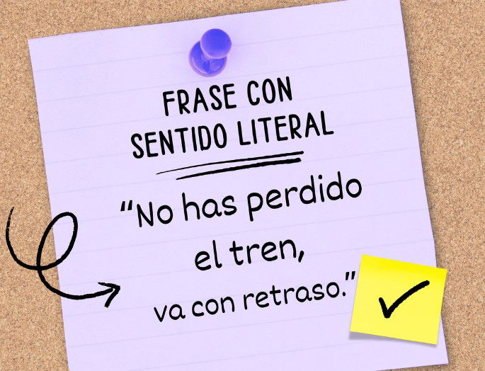 imagen con frase literal escrita en un post it.