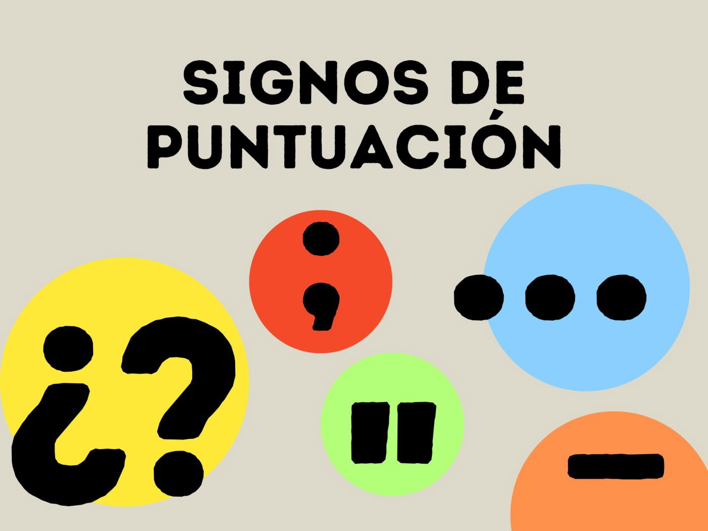 Para Que Sirven Los Signos De Puntuacion Para Niños