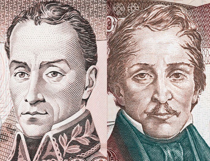 Bolívar y Santander