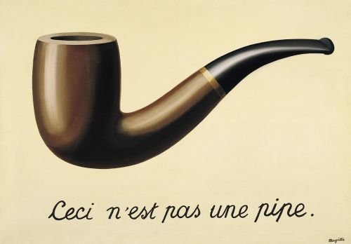 René Magritte: La traición de las imágenes o Esto no es una pipa