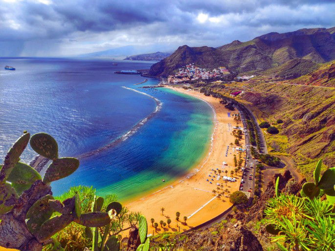 Playa de las Teresitas en Tenerife