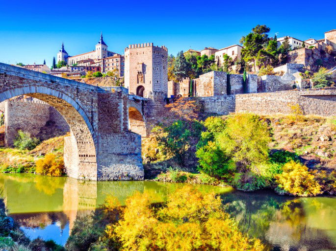 Toledo puente y Alcázar