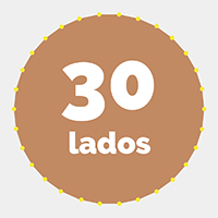 Triacontágono regular